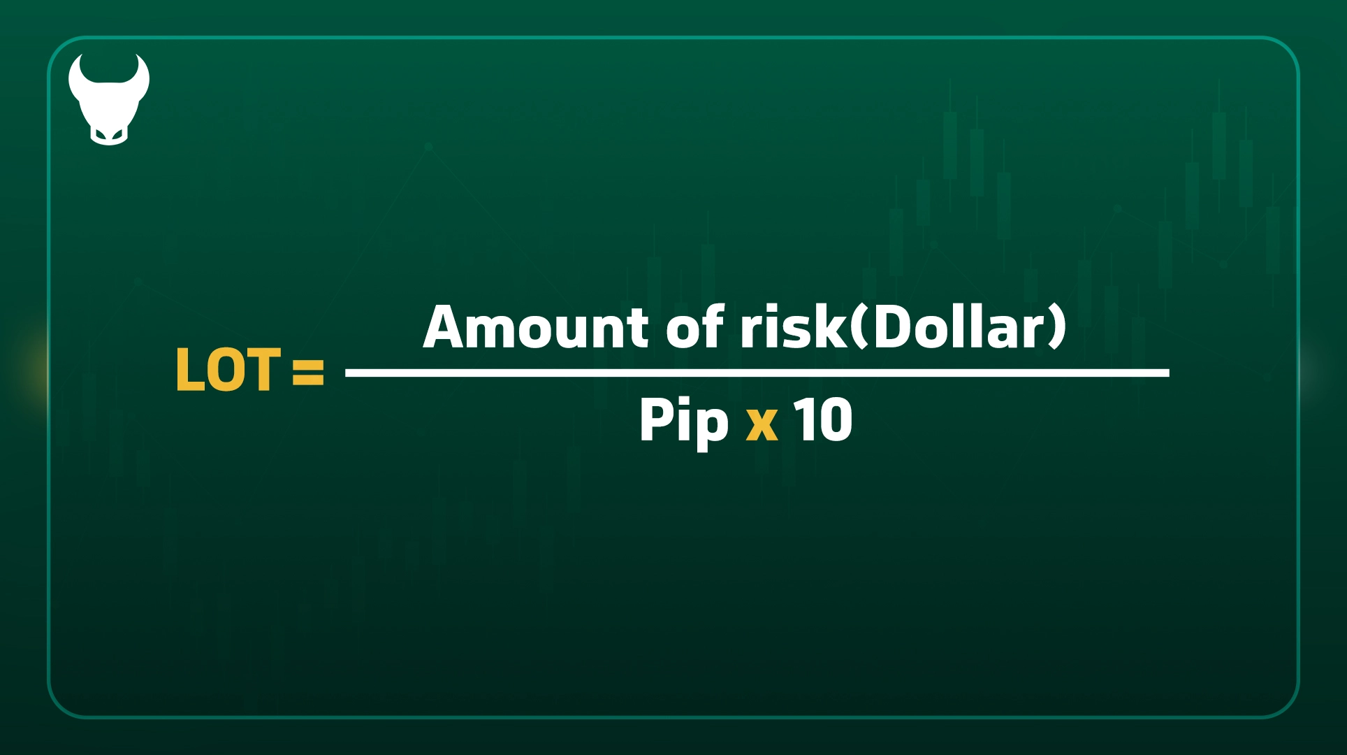 فرمول محاسبه حجم یا لات در بازار فارکس