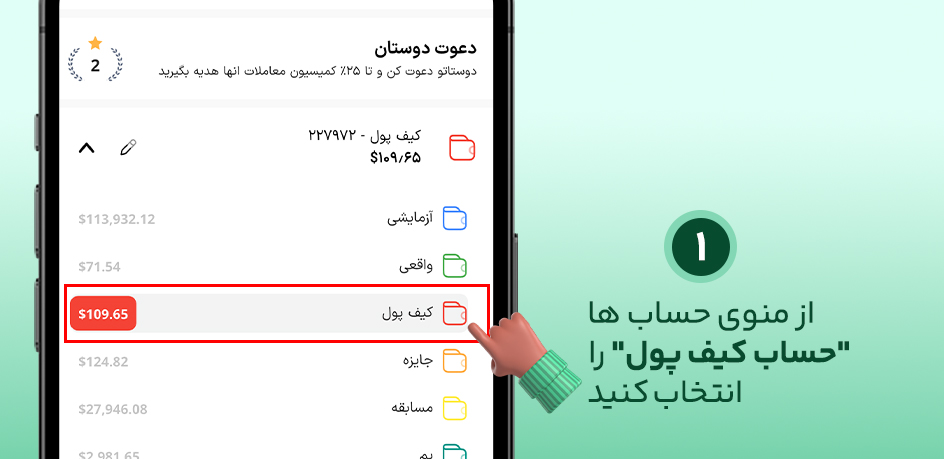 آموزش معرفی دوستان در ترندو