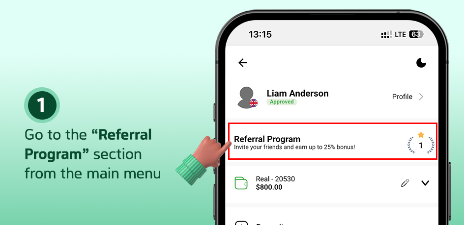 Guide for Referral Program in Trendo | Constant Earning in Dollars