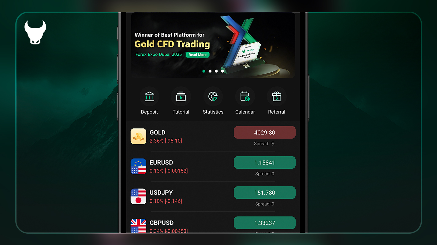 Spreads et commissions les plus bas