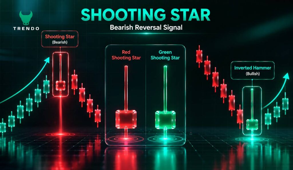 Green vs Red Shooting Star